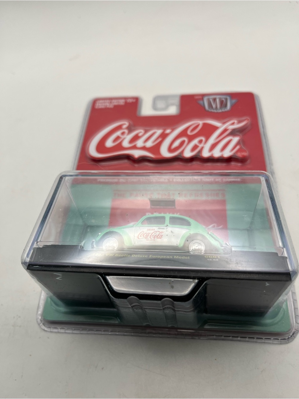 Coca Cola Mint Green Collectible Toy Car M2